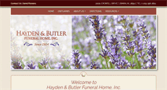 Desktop Screenshot of haydenandbutler.com